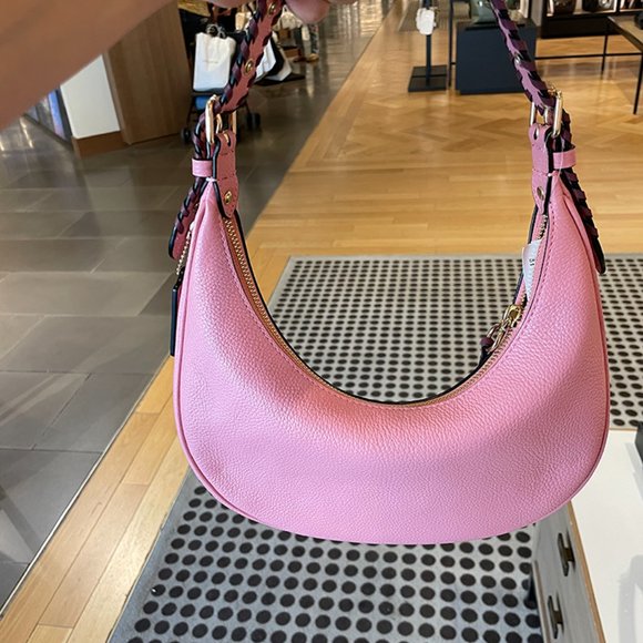 NWT COACH BAILEY HOBO With WHIPSTITCH SHOULDER BAG PINK - Picture 7 of 10